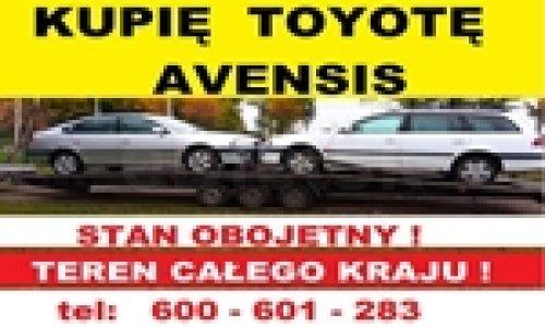 Kupię Toyotę Avensis D4D TD T22 Skup Toyot 2.0 Cały Kraj